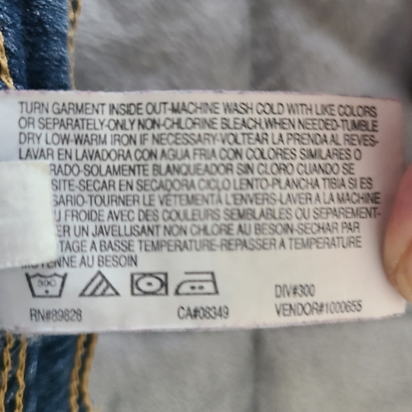 Gloria Vanderbilt Amanda jeans Size 12 - Picture 14 of 14